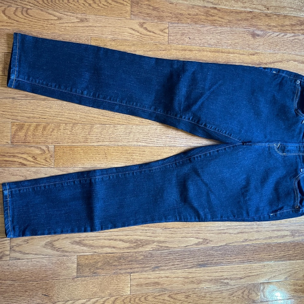 Old Navy Women's Skinny Jeans - Dark Blue 6 short petite